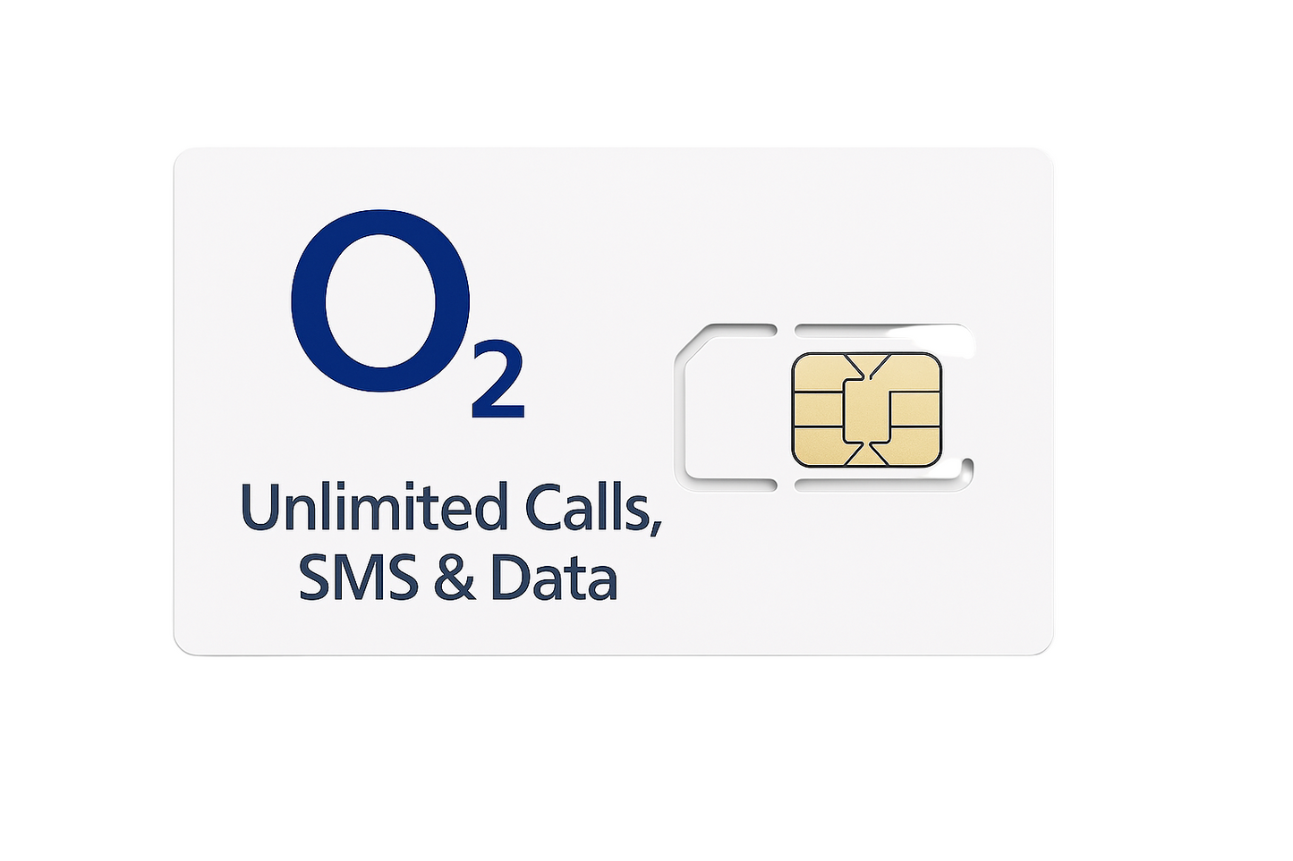 O2 Unlimited Business SIM | All-Inclusive Calls, Texts & Data | 60-Day Terms