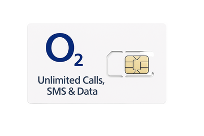 O2 Unlimited Business SIM | All-Inclusive Calls, Texts & Data | 60-Day Terms