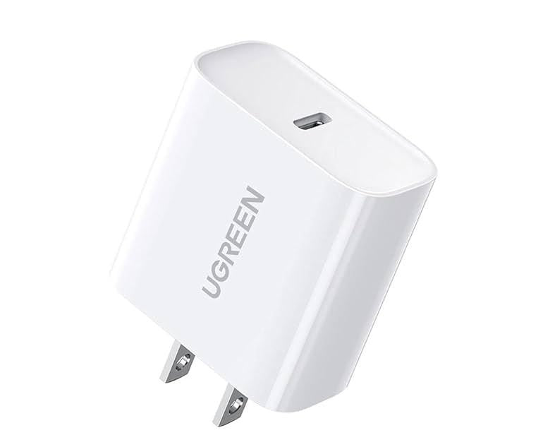 UGREEN 20W USB-C Wall Charger - Compact Fast Charger.