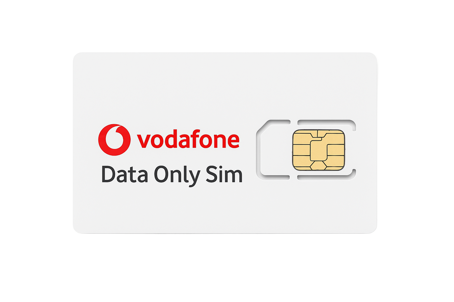 Vodafone Business Data-Only SIM | 10GB or Unlimited | 30-Day Terms