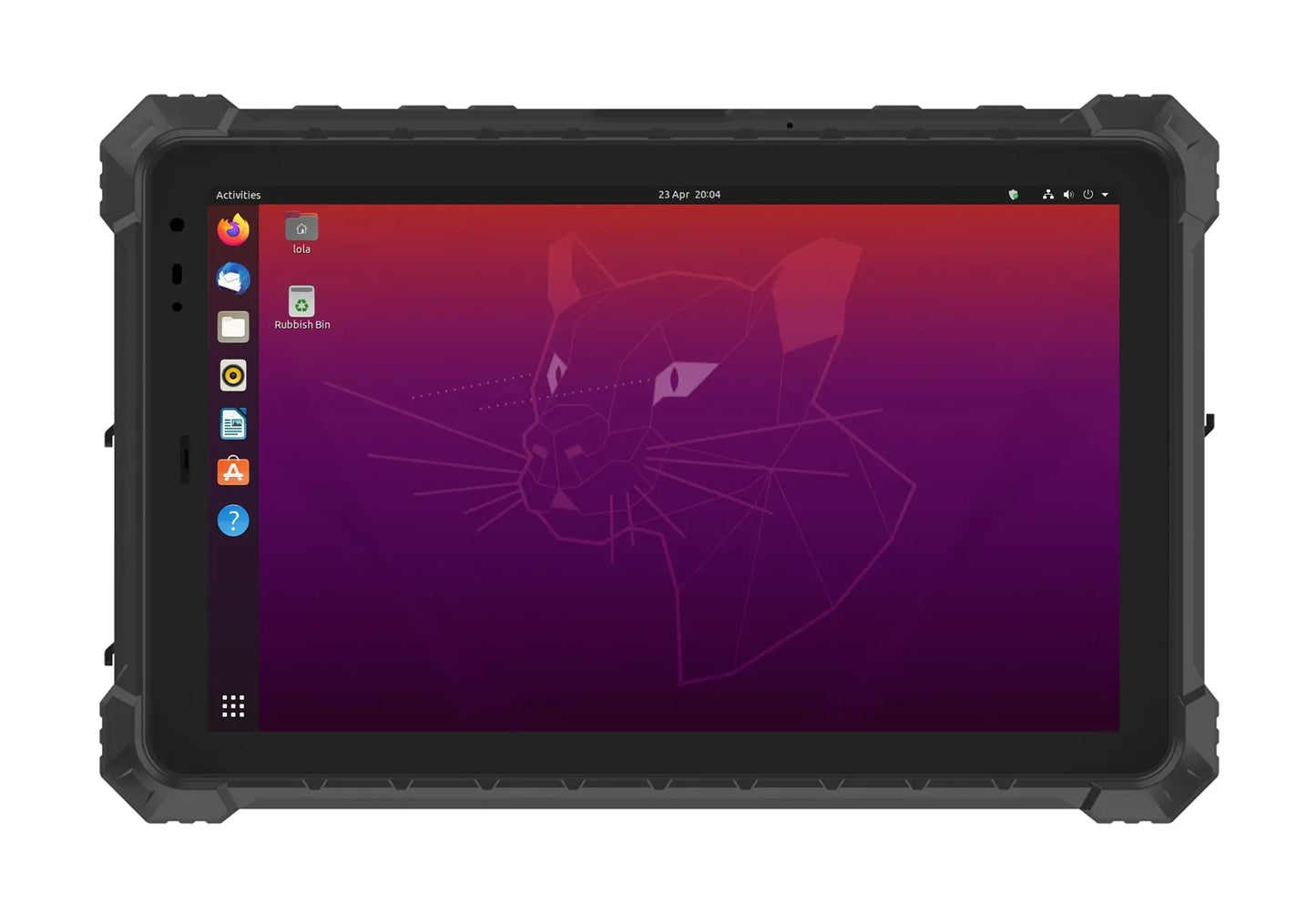 Conker LX108 Rugged Linux Tablet - 10.1", Intel N5100, 8GB RAM, 128GB Storage, 4G LTE, Ubuntu 20.04, 2D Barcode Scanner