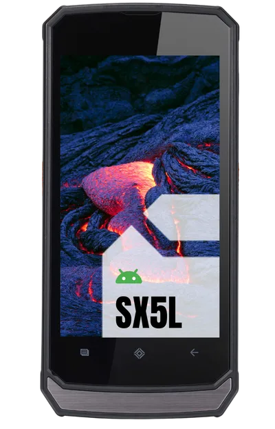 Conker SX5L Rugged Android Handheld - 5", Android 10, 4GB RAM, 64GB Storage, 4G LTE, Zebra Long-Range 2D Barcode.