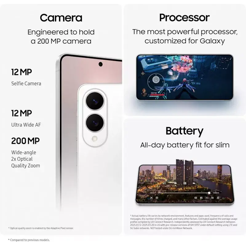 SAMSUNG GALAXY S25 EDGE 5G – 256GB & 512GB.