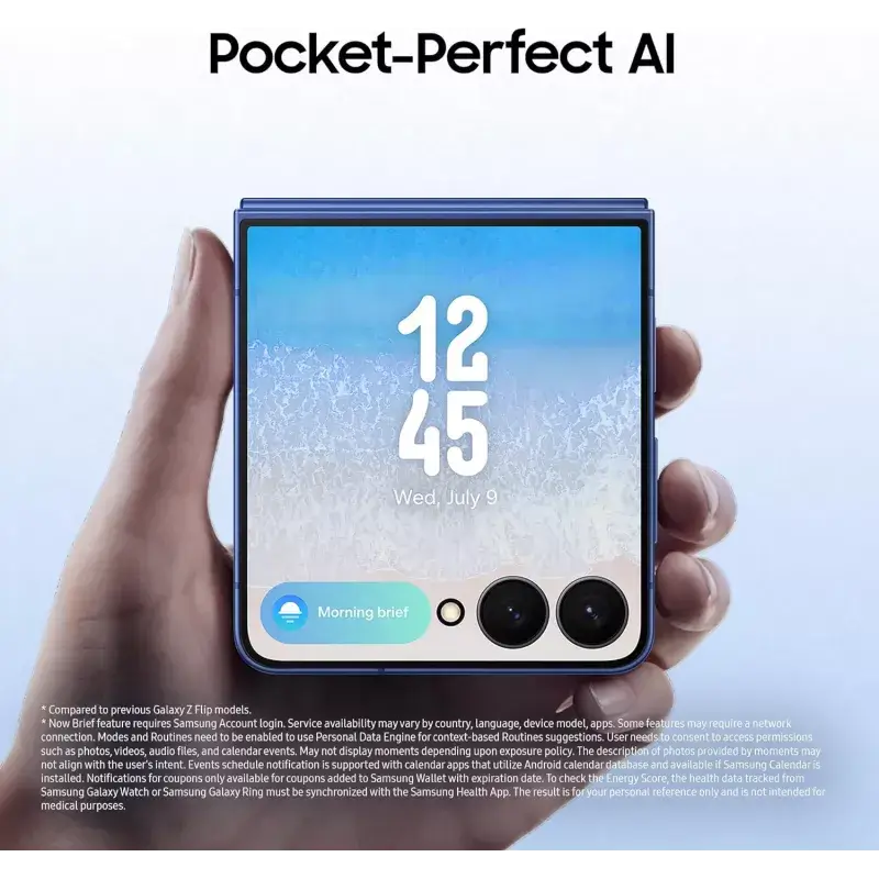SAMSUNG GALAXY Z FLIP7 5G – 256GB & 512GB.