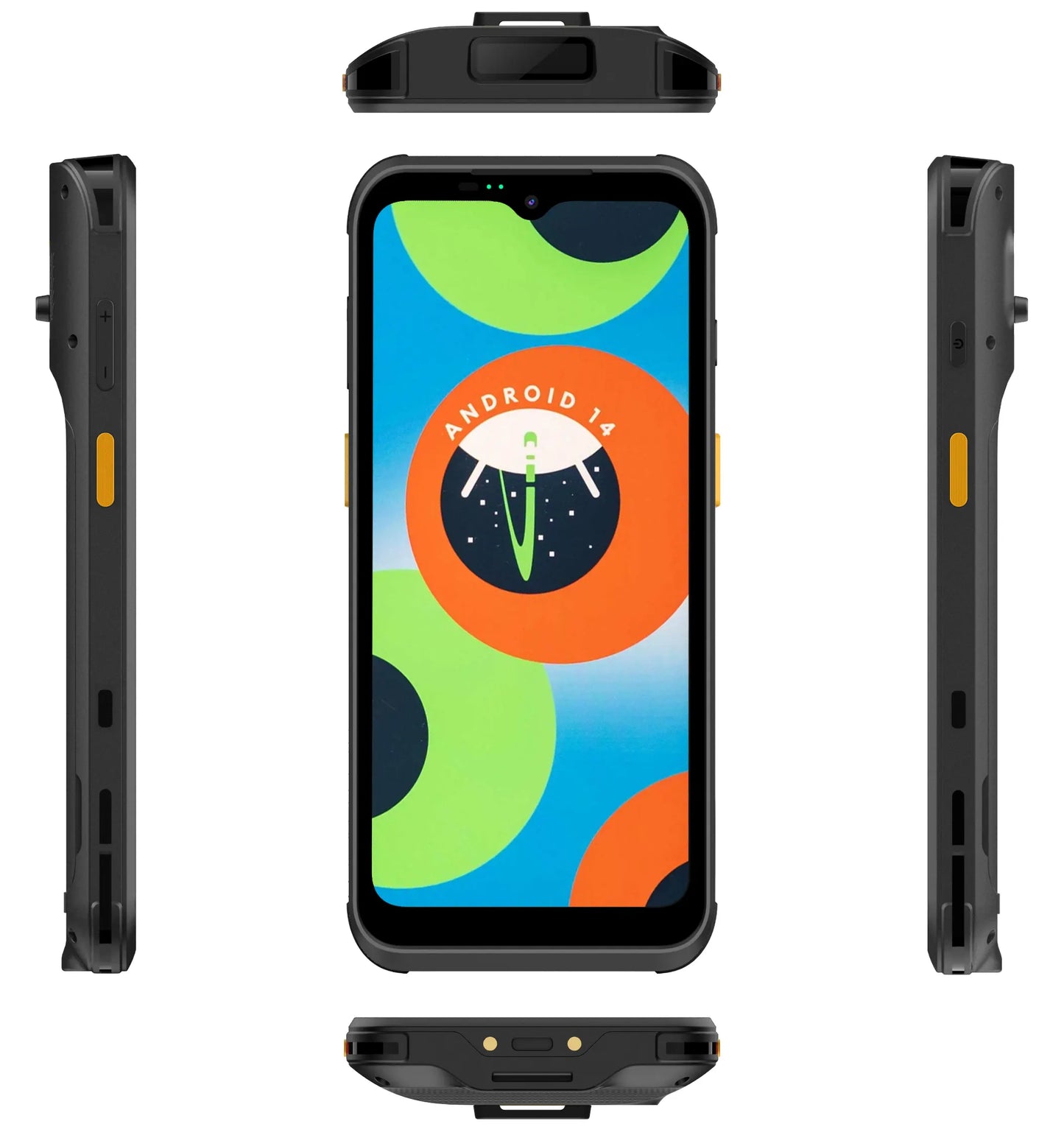 Conker SX65 Rugged Android Handheld - 6.5", Android 14, 8GB RAM, 128GB.