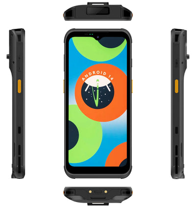 Conker SX65 Rugged Android Handheld - 6.5", Android 14, 8GB RAM, 128GB.