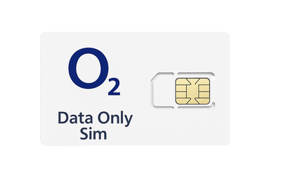 O2 Data Only – Choice of 3GB, 25GB, 50GB or Unlimited. From 60 Day Terms.