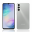 Samsung Galaxy A56 5G smartphone Awesome Lightgray color,front and back display white background